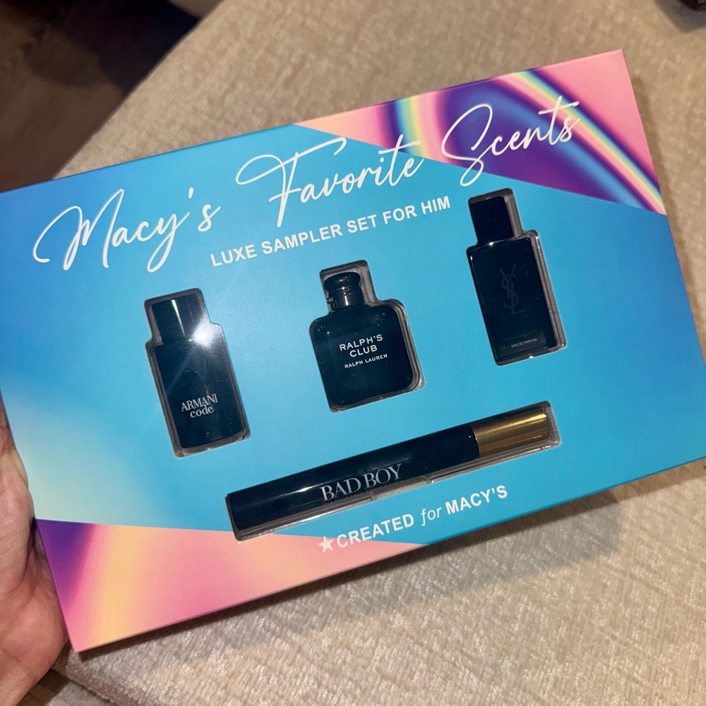 Mini Luxe Fragrance Sampler Set for Him